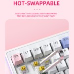 Wireless Keyboard Factory - ZIFRIEND ZA63 2.4G Wireless