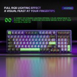 Gaming Keyboard Manufacturer - K99Pro 4000mAh Gasket Structure