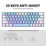 Gaming Keyboard Supplier - Mechanical Wired Hotswappable 60%