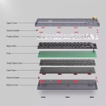 DIY Keyboard Supplier - Hot Swap RGB Wireless USB Interface