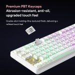 Membrane Keyboard Supplier - FURYCUBE 98Keys Detachable Wired