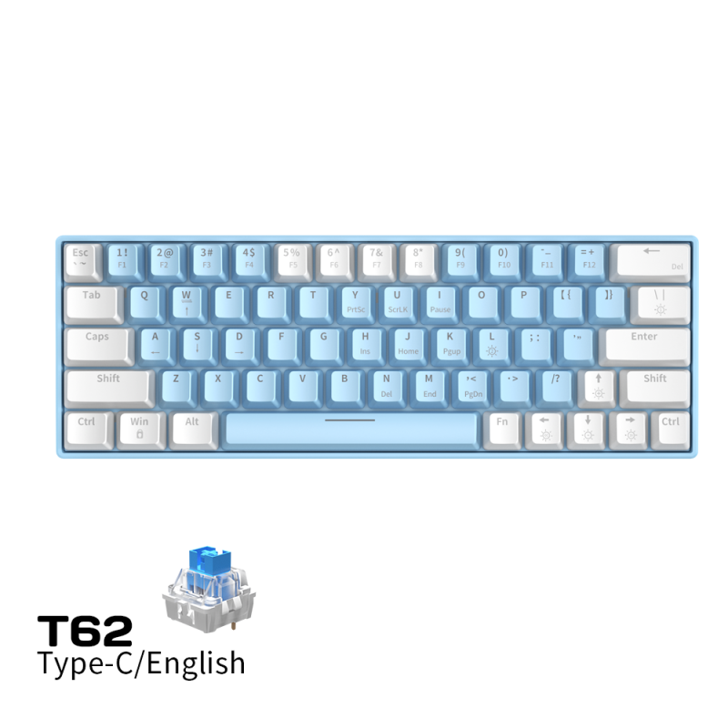 Gaming Keyboard Manufacturer - ZIFRIEND T62 Custom Red Switch