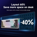 Mechanical Keyboard Manufacturer - 60% Portable Gasket Ergonomic