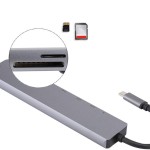 Dual Head Hub Factory - Type C 8 in 1 Dual Head SD Card