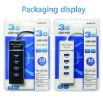 USB Hub Factory - 30cm 4 in 1 Extender Usb Por Hub