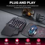 Mini Gaming Keyboard Manufacturer - T Wolf T19 40 Keys Wired