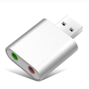 USB Sound Card Factory - USB 7.1 Aluminum Alloy Plug and Play
