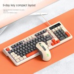 Keyboard Mouse Set Factory - T WOLF TF330 Ultra Thin RGB