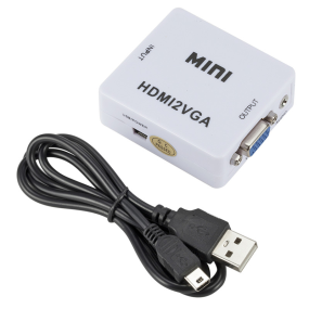 VGA Adapter Factory - Mini HD MI to VGA Full HD1080P