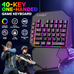 Mini Gaming Keyboard Manufacturer - T Wolf T19 40 Keys Wired