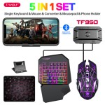 Gaming Combo Manufacturer - T WOLF T19 Single Hand Keyboard