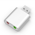 USB Sound Card Factory - USB 7.1 Aluminum Alloy Plug and Play