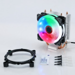 CPU Cooler Manufacturer - 9cm 3 Pin Double Copper Tube