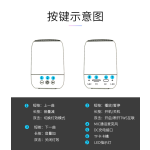 Portable Speaker Manufacturer - C7 RGB LED 5W Crystal Glass