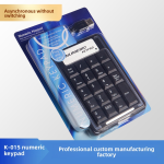 Financial Keypad Factory - K 015 Finance Banking 19 Keys
