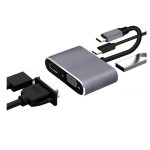 Docking Station Manufacturer - 4 in 1 TYPE C to HD MI VGA