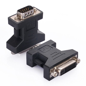 Video Adapter Manufacturer - New Desktop VGA Male to DVI