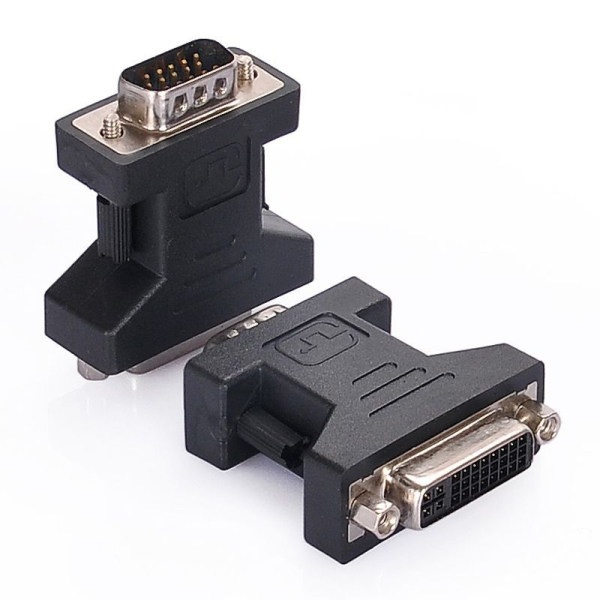 Video Adapter Manufacturer - New Desktop VGA Male to DVI
