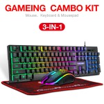 Keyboard Mouse Pad Factory - Professional TF31 Luminous 3 in 1
