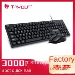 Wired Combo Factory - T wolf TF500 USB Wired Office Gaming