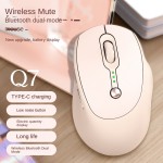 BT Mouse Factory - T WOLF Q7 Rechargeable TYPE C Display