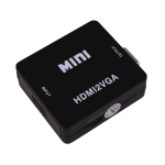 VGA Adapter Factory - Mini HD MI to VGA Full HD1080P