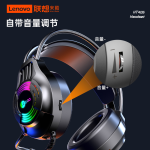 USB Headphones Factory - HT406 3.5mm USB Luminous RGB