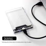 Hard Drive Case Factory - External Transparent 2.5 Inch Sata
