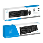 Keyboard Mouse Combo Manufacturer - Q9B Business USB Waterproof