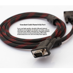 DVI to VGA Cable Manufacturer - High Definition 1.5m 24+5