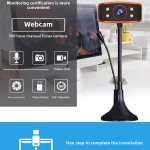 USB Camera Factory - V8 1080P External HD Integrated Mic