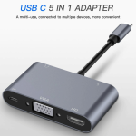 USB C Hub Factory - USB C Hub 5 in 1 4K HDTV VGA