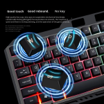 Gaming Keyboard Factory - 6900 Metal Luminous ABS Wired LED