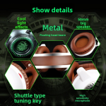 Gaming Headset Manufacturer - V2 7.1 Over Ear Metal Luminous