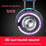 Gaming Headphones Factory - Meisade H7 Over Ear Esports Bass