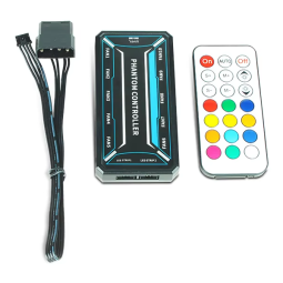 Fan Controller Manufacturer - Small Desktop 6Pin Remote Control