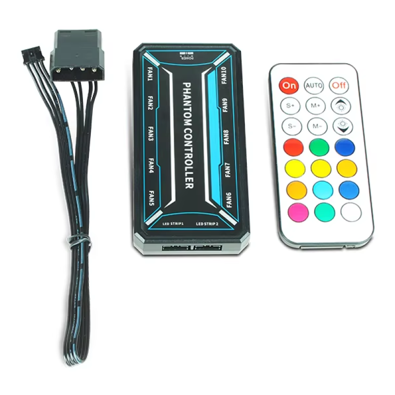 Fan Controller Manufacturer - Small Desktop 6Pin Remote Control