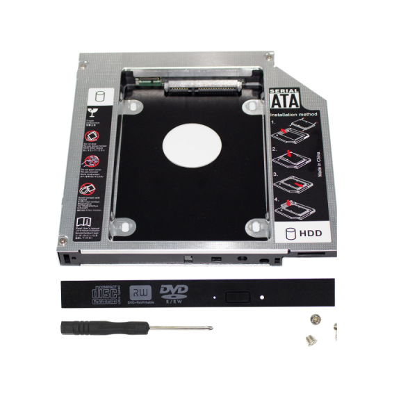 HDD Caddy Manufacturer - Aluminum Alloy 9.5 12.7mm SATA