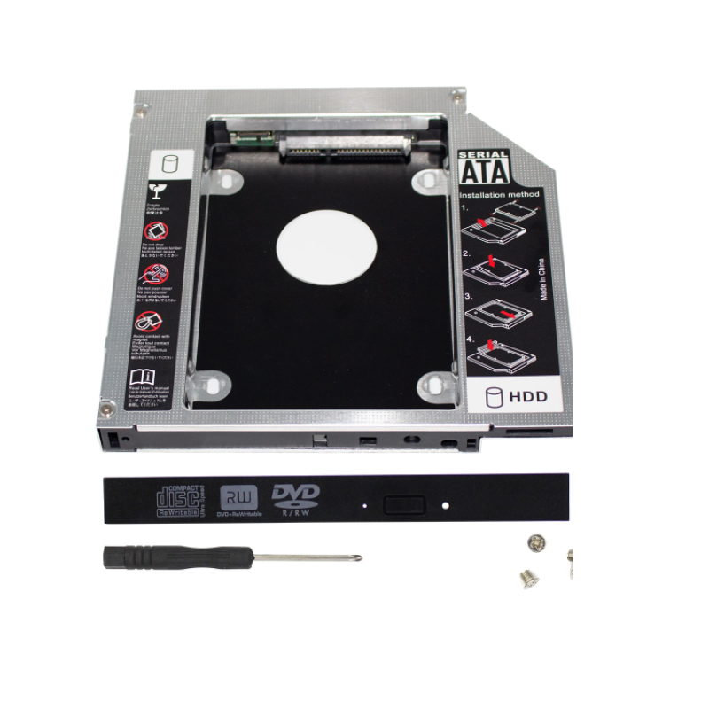 HDD Caddy Manufacturer - Aluminum Alloy 9.5 12.7mm SATA