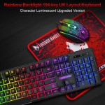 Keyboard Mouse Pad Factory - Professional TF31 Luminous 3 in 1