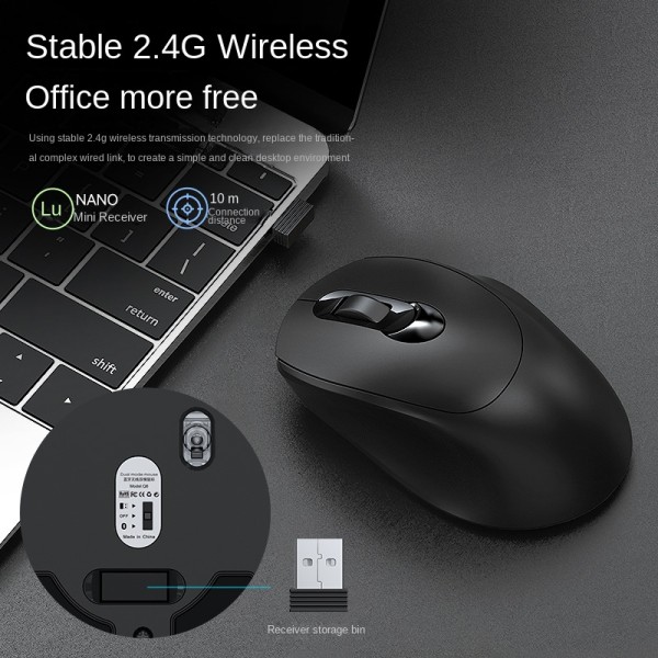 Wireless Mouse Manufacturer - Q8 Mute Charging 500mAh Battery