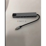 Network Hub Manufacturer - Hot Selling Type C 8 in 1 Ethernet
