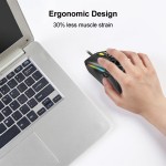 Office Mouse Factory - 1200 DPI Optical Ergonomic