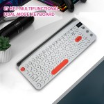 TKL Keyboard Manufacturer - Custom Dual Mode White 87-Key