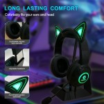 Cat Ear Headset Supplier - Cute Cat Ear Wired Microphone