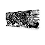 Fluid Pattern Factory - Gray White Mixed Fluid Pattern