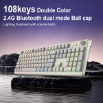 Office Keyboard Factory - New Office Home 108-Key Dual-Tone