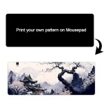 Geographic Pad Manufacturer - Pink Colored Topographic Map