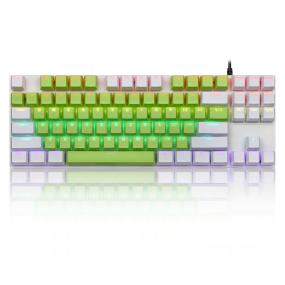 Mechanical Keyboard Supplier - New Colorful Portable 87 Key