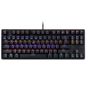 Gaming Keyboard Factory - Hexgears GK13 Black Ergonomic